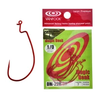 Carlige Offset Vanfook Dm-22r Red Magic Beak Hooks Nr.1/0