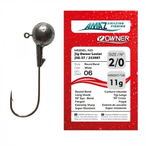 Jig Owner Lestat No.2/0 11gr Jig-57 253987 White