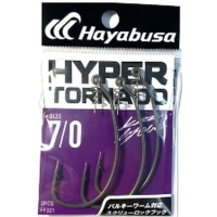 Jig Offset HAYABUSA Hyper Tornado, Nr.4/0, 4buc/pac