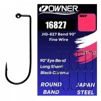 Jig Owner Amaz Nelestat 16827 JIG-827 Bend 90° Fine Wire Nr.1/0, 10buc/pac