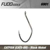 CARLIGE FUDO CATFISH CATS BN black nickel Nr.10/0  2buc/plic