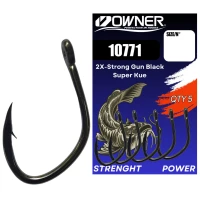 Carlig Owner Amaz 10771 2x-Strong Gun Black Super Kue Nr.8/0 Carlig Owner Amaz 10771 2x-Strong Gun Black Super Kue Nr.8/0