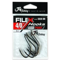 Carlige Filfishing Filex 5020BN Hook 6/0, 4buc/pac Carlige Filfishing Filex 5020BN Hook 6/0, 4buc/pac