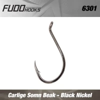 Carlige Fudo Beak FDBK BN black nickel nr.7/0  3buc/plic