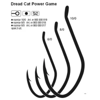 Carlige Somn Konger Dread Cat Power Game Black Nickel Nr.10/0, 3buc/plic