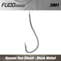CARLIG FUDO RYUSEN TWO SLICED BN (black nickel) Nr.3  12buc/plic