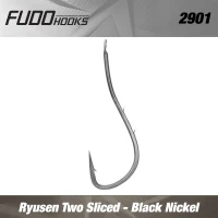 CARLIG FUDO RYUSEN TWO SLICED BN (black nickel) Nr.6  14buc/plic CARLIG FUDO RYUSEN TWO SLICED BN (black nickel) Nr.6  14buc/plic