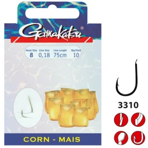 CARLIG GAMAKATSU LEGAT 3310B 0.18MM 10BUC/PLIC CARLIG GAMAKATSU LEGAT 3310B 0.18MM 10BUC/PLIC