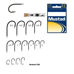 Carlig Mustad Bronz Forjat Cioc Papagal Nr.2/0