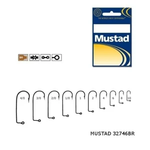 Carlig Mustad Bronz Pt. Twister Nr. 4