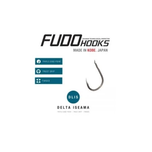 Carlige Fudo Delta Iseama Bn-0011 Nr.3 Bn Black Nickel 8buc/plic