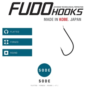 Carlige Fudo Sode Nk-1200 Nr. 8 Nickel 11buc/plic