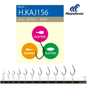 Carlige Hayabusa Kaj156ni Nr 15 15buc