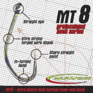 Carlige Maver Match This Mt8 F/barbless Nr 18