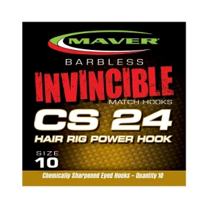 Carlige Maver Seria Invincible Cs24 Hair Rig Power Nr 16