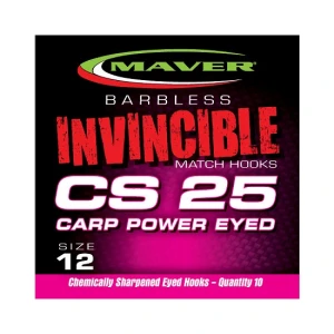 Carlige Maver Seria Invincible Cs25 Power Eyed Nr 18