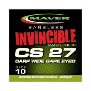 Carlige Maver Seria Invincible Cs27 Carp Wide Gape Nr 14