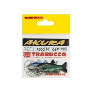 Carlige Trabucco Akura 7000 Nr 6 15buc/plic