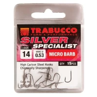 Carlige Trabucco Feeder Silver Specialist Nr 18 10buc