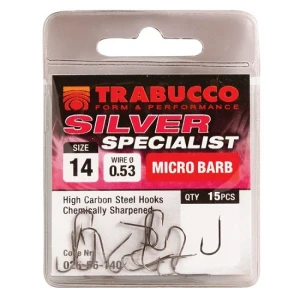 CARLIGE TRABUCCO FEEDER SILVER SPECIALIST NR 16 10BUC CARLIGE TRABUCCO FEEDER SILVER SPECIALIST NR 16 10BUC