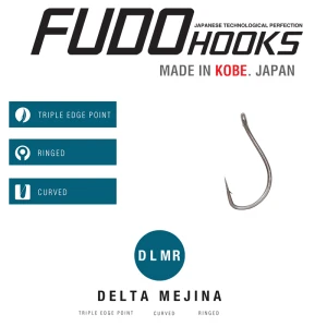 Carlig Fudo Delta Mejina With Ring Bn-0301 Nr.9  9buc/plic