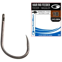 Carlig Garbolino Hair Rig Feeder Waggler 2453 Barbless, Nr. 10, 10buc/pac Carlig Garbolino Hair Rig Feeder Waggler 2453 Barbless, Nr. 10, 10buc/pac