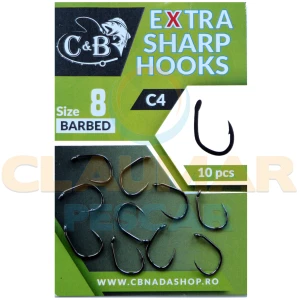 Carlige C&b C4 Extra Sharp, Nr.12, 10buc/pac