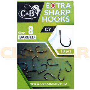 Carlige C&b C7 Extra Sharp, Nr.8, 10buc/pac