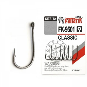 Carlige Fanatik Fk-9501 No.1 Classik 8buc/plic