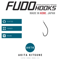 Carlige Fudo Akita Kitsune nr.15 BN (black nikel) 19buc/plic