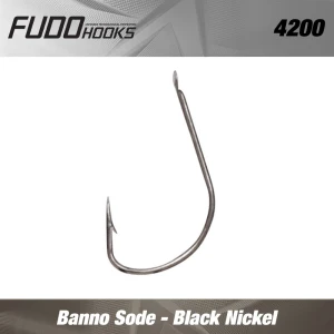 Carlige Fudo Banno Sode Bn Black Nikel Nr.7  15buc/plic
