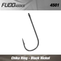 Carlige Fudo Chika with Ring RD Red nr.15  16buc/plic