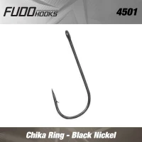 Carlige Fudo Chika with Ring RD Red nr.16 16buc/plic