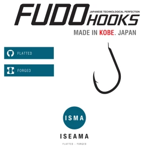 Carlige Fudo Iseama Nr.5 Bn (black Nickel) 17buc/plic