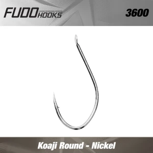 Carlige Fudo Koaji Round Bn Black Nickel Nr.13  17buc/plic