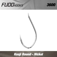 Carlige Fudo Koaji Round NK Nickel nr.10  18buc/plic