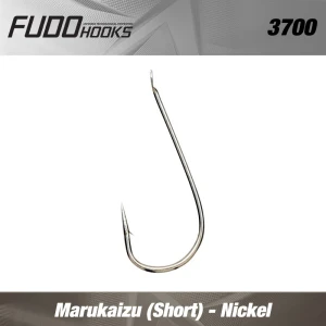 Carlige Fudo Marukaizu Short Bn Black Nickel Nr.2  14buc/plic