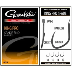 Carlige Gamakatsu Coars Pro-c King Pro Spade, Nr.18, 10buc/pac