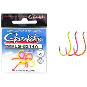 Carlige Gamakatsu LS-5314A, Nr.6, 7buc/plic Carlige Gamakatsu LS-5314A, Nr.6, 7buc/plic