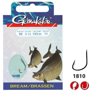 Carlige Gamakatsu Legate Bream Feeder Ls-1810 Nr:16 0.12mm 10buc/plic