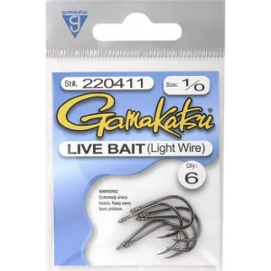 Carlige Gamakatsu Light Wire Bl Nr.2 8buc/plic