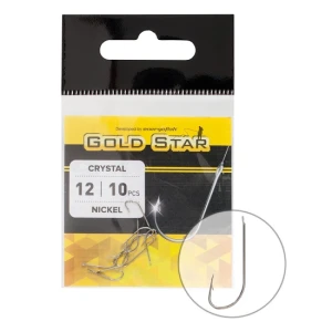 Carlige Goldstar Crystal N Nr 4/0 6buc