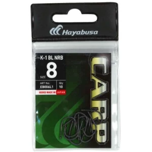 Carlige HAYABUSA K1 Nonreflect Hook Barbless, Nr.12, 10buc/pac