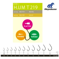 Carlige HAYABUSA UMT 219GO Nr.10, 15buc/pac Carlige HAYABUSA UMT 219GO Nr.10, 15buc/pac