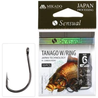 Carlige MIKADO Sensual Tanago W/Ring BN, Nr.10, 10buc/pac Carlige MIKADO Sensual Tanago W/Ring BN, Nr.10, 10buc/pac