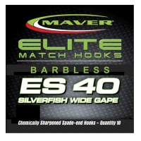 Carlige Maver Seria Elite ES40 Silverfish Wide Gape nr 16