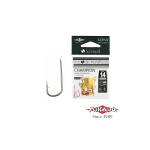 Carlige Mikado Sensual Champion Nickel Nr.10 10buc/plic