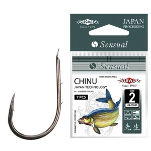 Carlige Mikado Sensual Chinu With Barbs, Nr.4, 10buc/plic