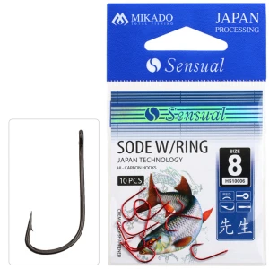 Carlige Mikado Sensual Sode Red Nr.10 10buc/plic Carlige Mikado Sensual Sode Red Nr.10 10buc/plic