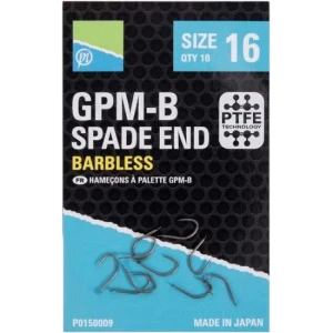 Carlige PRESTON GPM-B cu Paleta, Nr.12, 10buc/plic